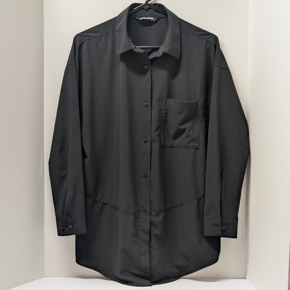 The North Face Destination Anywhere LS Button- Down Shirt in Black